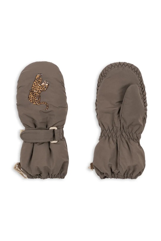 Παιδικά γάντια Konges Sløjd JUNO MITTENS άλλο καφέ KS103487.9BYA