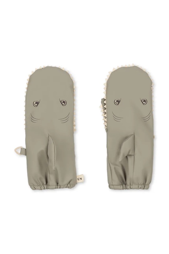 Κοριτσίστικα Παιδικά γάντια Konges Sløjd PLAINY SHARK MITTENS KS103526.9BYA γκρί