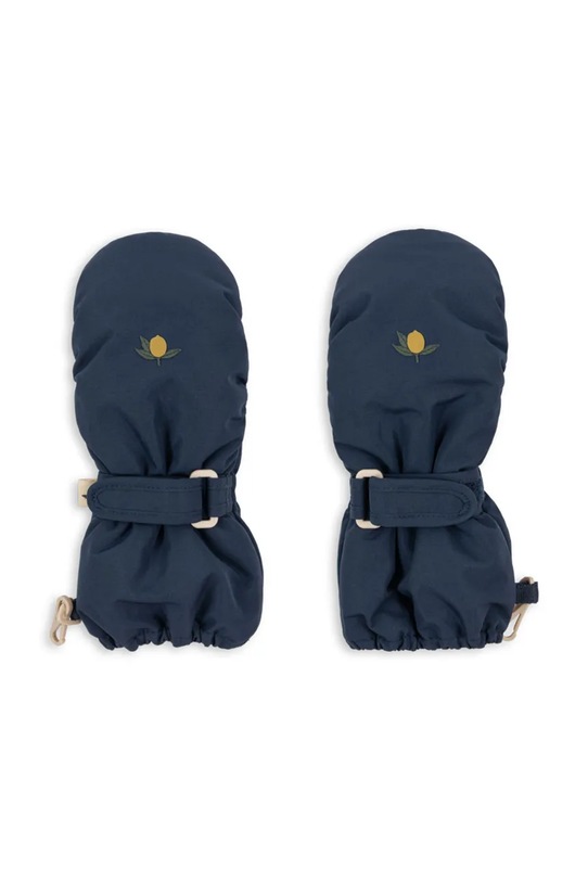 Konges Sløjd rękawiczki dziecięce NOHR SNOW MITTENS SOLID KS103516.9BYA granatowy AW25