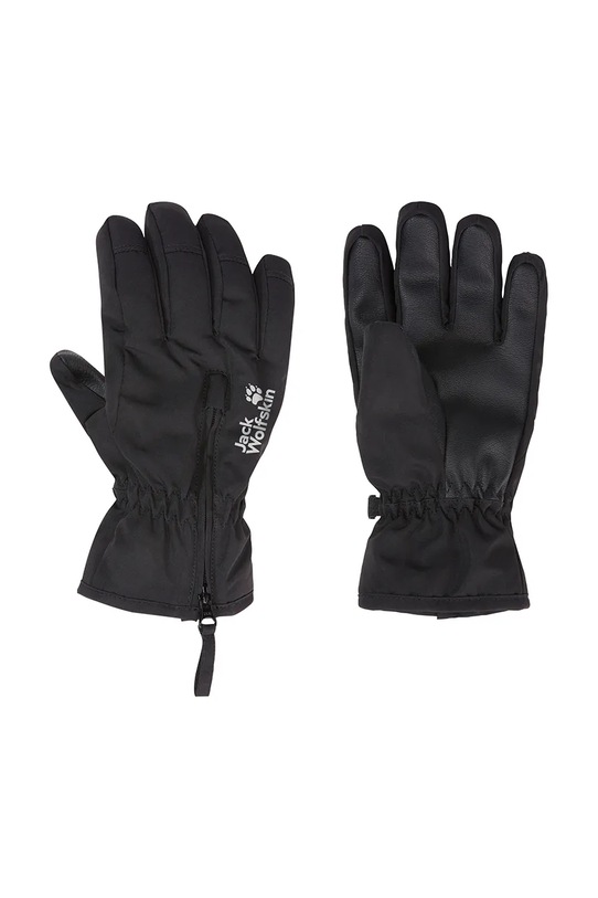 Jack Wolfskin rękawiczki dziecięce EASY ZIP GLOVE K sporty zimowe czarny A65246