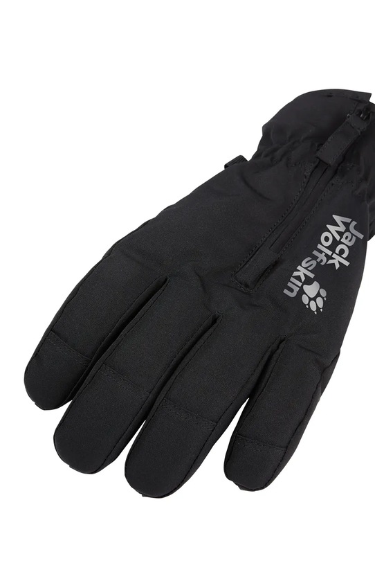 Jack Wolfskin rękawiczki dziecięce EASY ZIP GLOVE K A65246 czarny