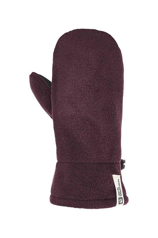 Jack Wolfskin rękawiczki FLEECE MITTEN K A65446 fioletowy AW25