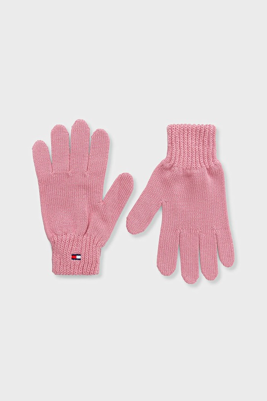 Tommy Hilfiger mănuși de bumbac altele roz AU0AU01657.9BYA