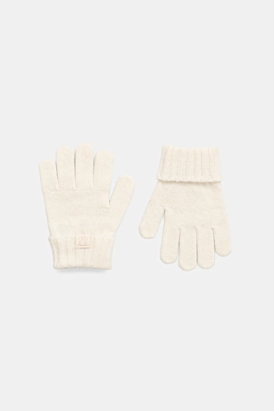 United Colors of Benetton rękawiczki niemowlęce Planet friendly beżowy 126WGG009.P.seasonal