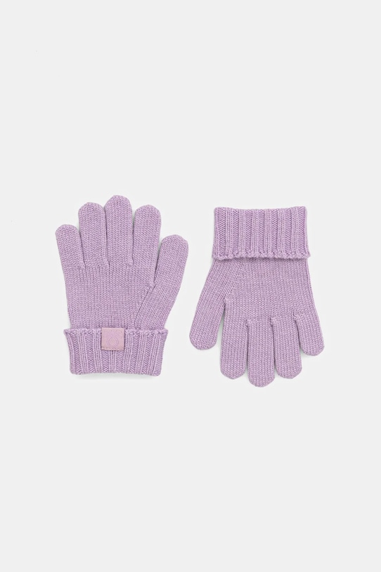 United Colors of Benetton mănuși pentru bebeluși Planet friendly violet 126WGG009.P.seasonal