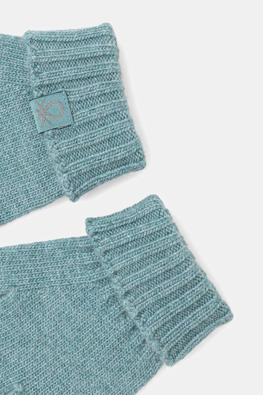 United Colors of Benetton mănuși pentru bebeluși 126WGG009.P.seasonal turcoaz AW25
