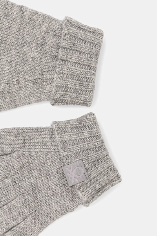 Βρεφικά γάντια United Colors of Benetton 126WGG009.P.seasonal γκρί AW25