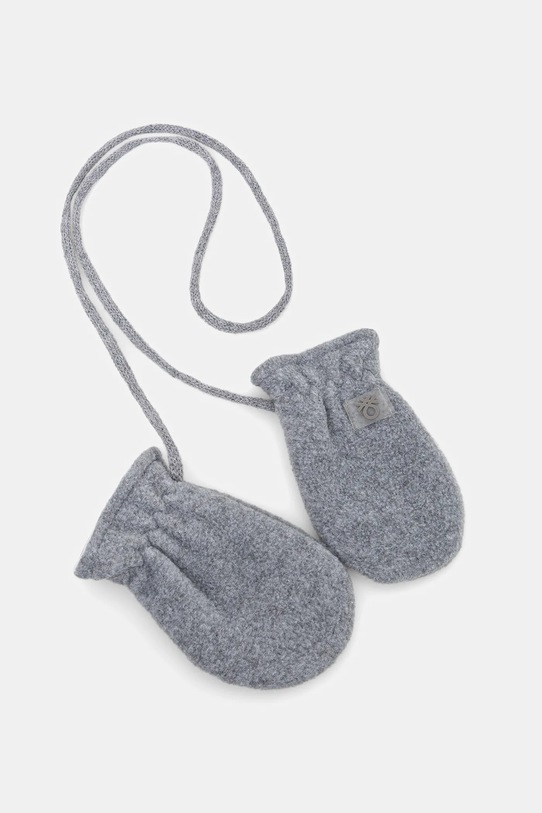 United Colors of Benetton rękawiczki niemowlęce pozostałe szary 6U87GG007.P.Seasonal