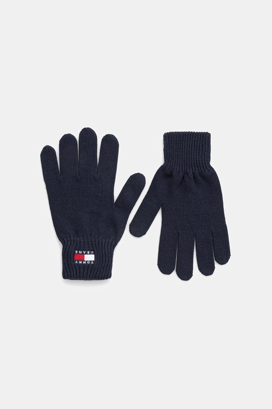 Bavlněné rukavice Tommy Jeans další námořnická modř AM0AM13680