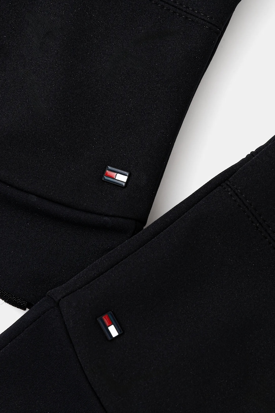 Γάντια Tommy Hilfiger AM0AM13601 μαύρο AW25