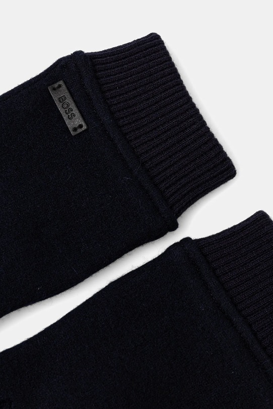 BOSS mănuși cu lână 50551611 bleumarin NC25