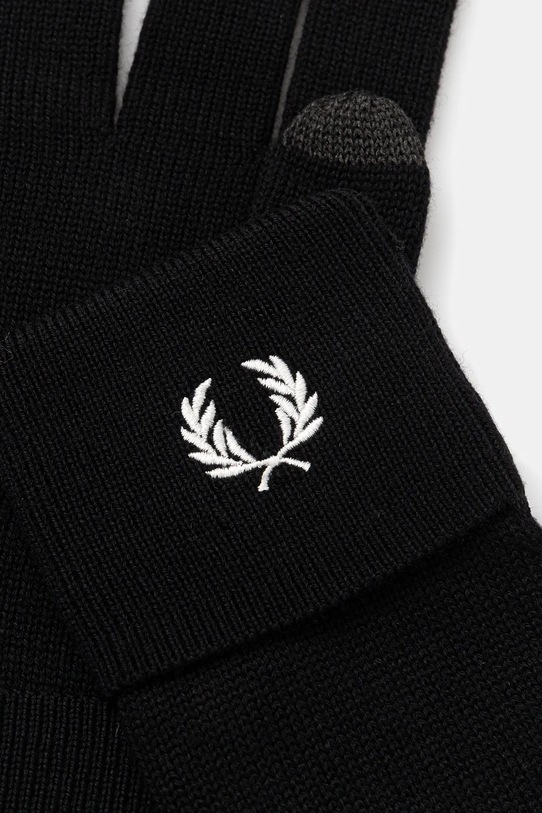Ръкавици Fred Perry C1139 черен AW25