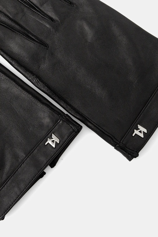 Шкіряні рукавички Karl Lagerfeld A4M33065 чорний AW25