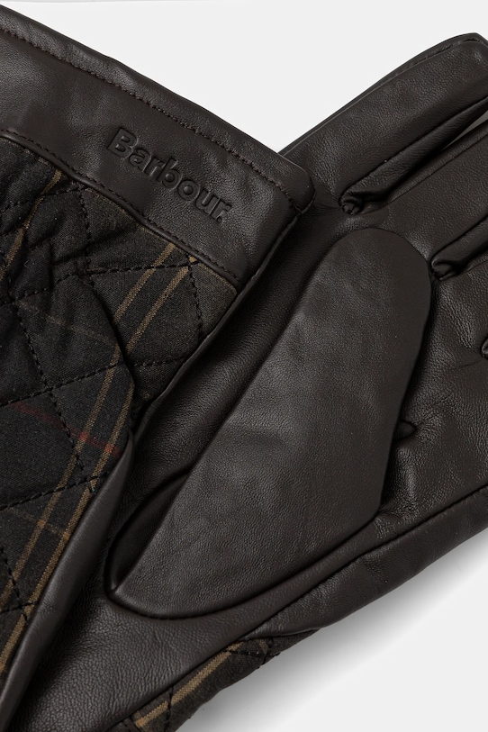 Barbour rękawiczki MGL0143 brązowy AW25