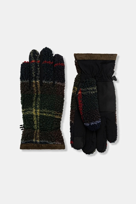 Barbour rękawiczki pozostałe zielony MGL0147