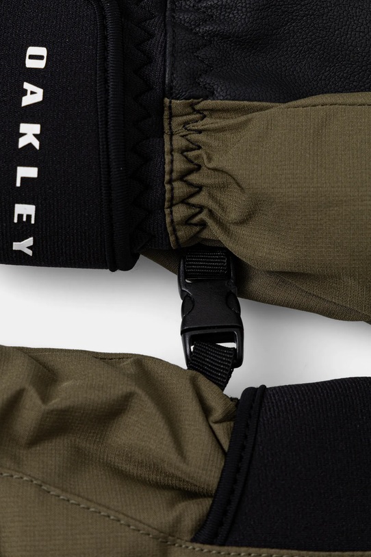 Oakley rękawice narciarskie POWDER RIDGE FOS901942 zielony AW25