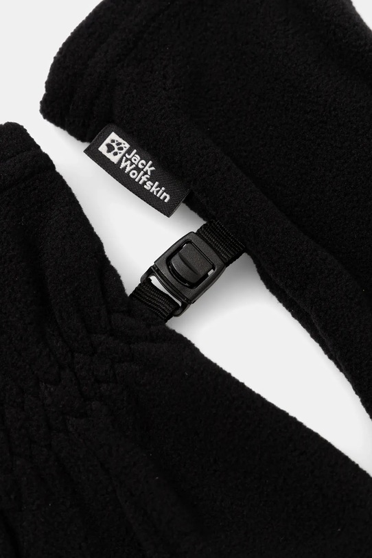 Jack Wolfskin rękawiczki REAL STUFF A65444 czarny AW25
