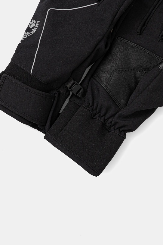 Jack Wolfskin rękawiczki REFL A65231 czarny AW25
