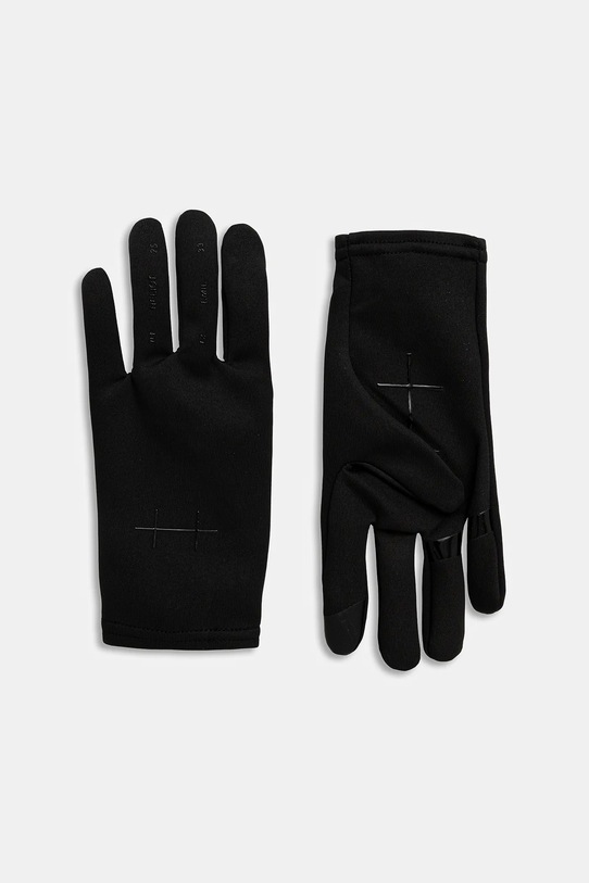 Heliot Emil rękawiczki gładkie czarny AW25.16.112.BLK01.CO