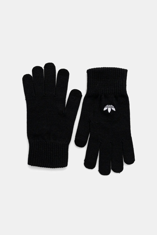 adidas Originals rękawiczki Adicolor aplikacja czarny JW7908