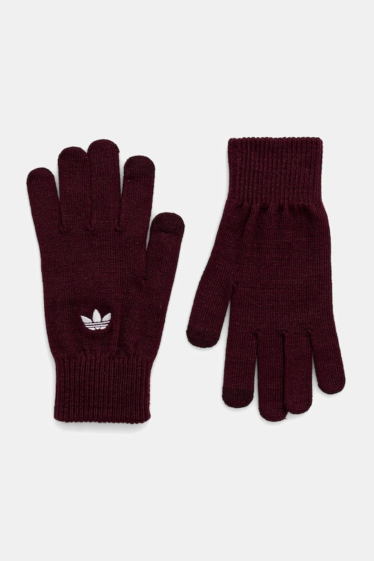 Γάντια adidas Originals Adicolor άλλο μπορντό JZ5014