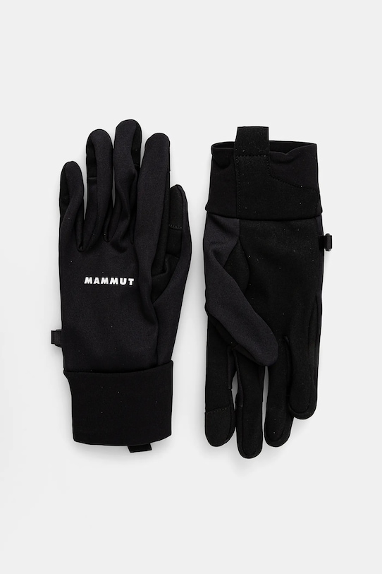 Rukavice Mammut Astro Light nášivka čierna 1190.00550