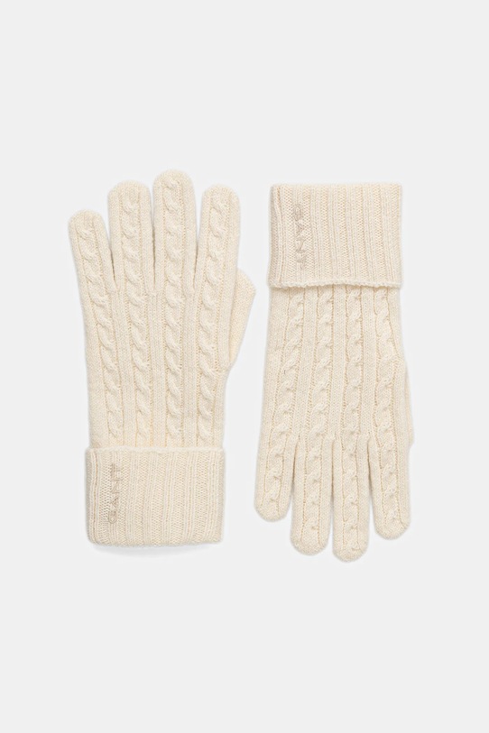 Gant rękawiczki z dodatkiem wełny z dodatkiem wełny beżowy 4930022