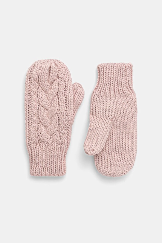 Eisbar rękawiczki z dodatkiem wełny Afra Mittens z dodatkiem wełny różowy E80135
