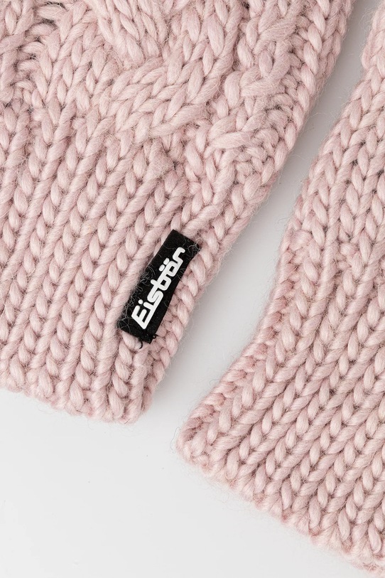 Eisbar rękawiczki z dodatkiem wełny Afra Mittens E80135 różowy AW25