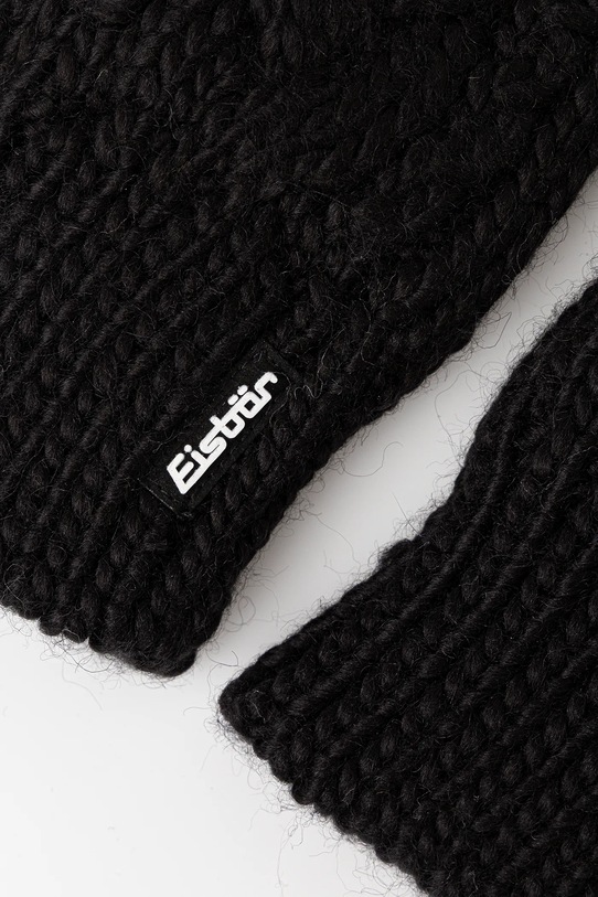 Eisbar rękawiczki z dodatkiem wełny Afra Mittens E80135 czarny AW25