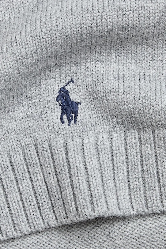 Vlnený šál Polo Ralph Lauren 323953205002 sivá AW25