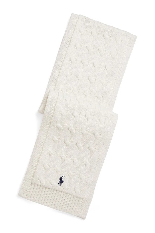 Otroški bombažni šal Polo Ralph Lauren Srednje debeline bež 323953206005