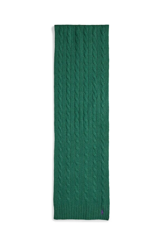 Polo Ralph Lauren szalik wełniany 455956296 zielony AW25