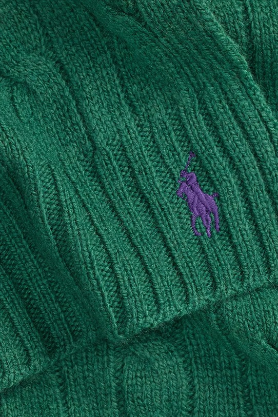 Akcesoria Polo Ralph Lauren szalik wełniany 455956296 zielony