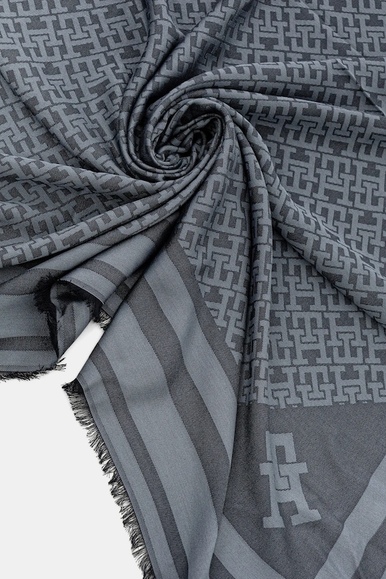 Tommy Hilfiger chusta AW0AW17493 granatowy AW25