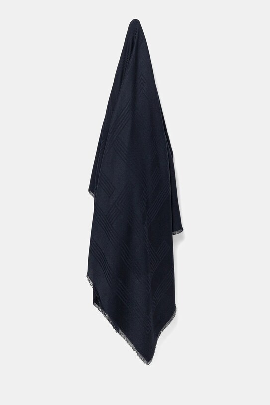Tommy Hilfiger kendő sima sötétkék AW0AW17630