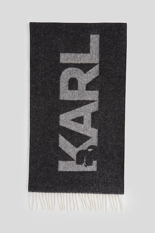 Šal Karl Lagerfeld črna A3W33047