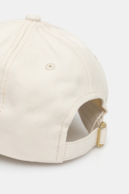 Akcesoria BOSS czapka z daszkiem bawełniana 50544386 beżowy