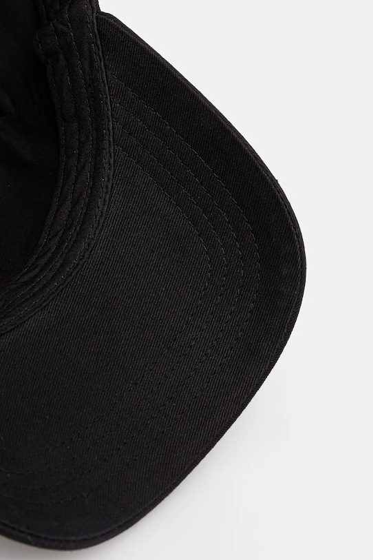 BOSS czapka z daszkiem bawełniana czarny 50544386