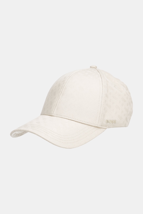 BOSS czapka z daszkiem pozostałe beżowy 50544410