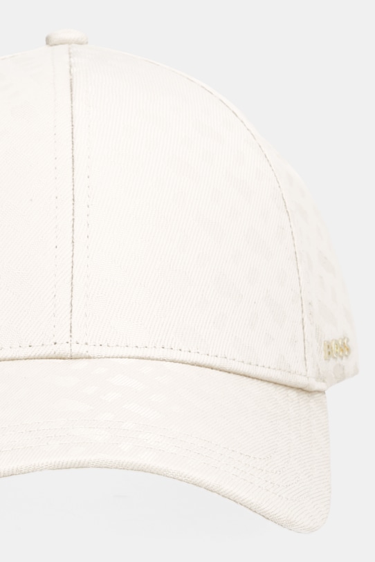 BOSS czapka z daszkiem 50544410 beżowy AW25