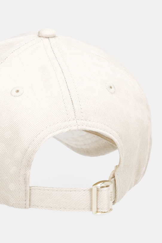 Akcesoria BOSS czapka z daszkiem 50544410 beżowy
