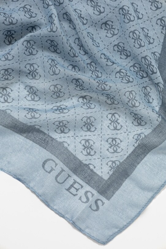 Μεγάλο κασκόλ Guess KATYA AW5341.POL03 μπλε AW25