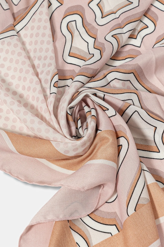 Akcesoria Guess chusta KEFIAH AW5342.POL03 różowy