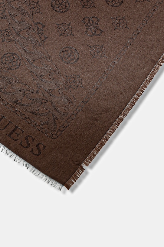 Guess eșarfă KEFIAH AW5353.POL03 maro AW25