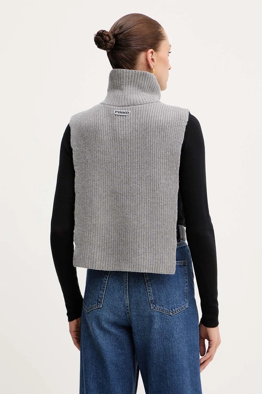 Pinko komin z dodatkiem wełny 105994.A2Z4 szary AW25