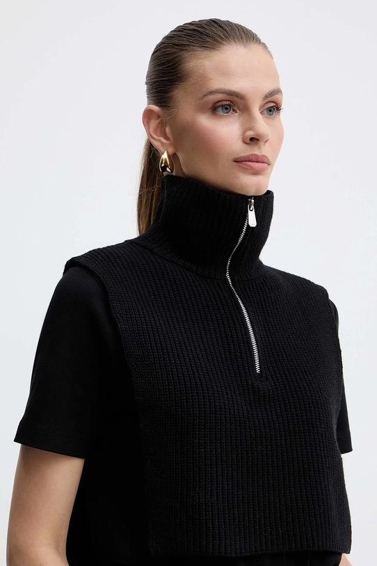 Pinko komin z dodatkiem wełny 105994.A2Z4 czarny AW25