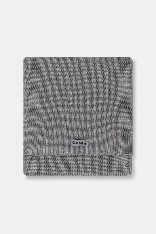 Pinko szalik z dodatkiem wełny 105996.A2Z4 szary AW25