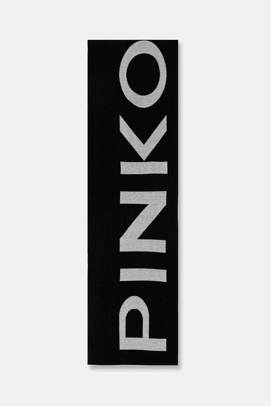 Šal z dodatkom volne Pinko 105988.A2Z5 črna AW25