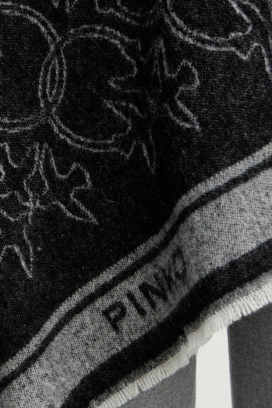 Pončo s příměsí vlny Pinko černá 105965.A2ZI